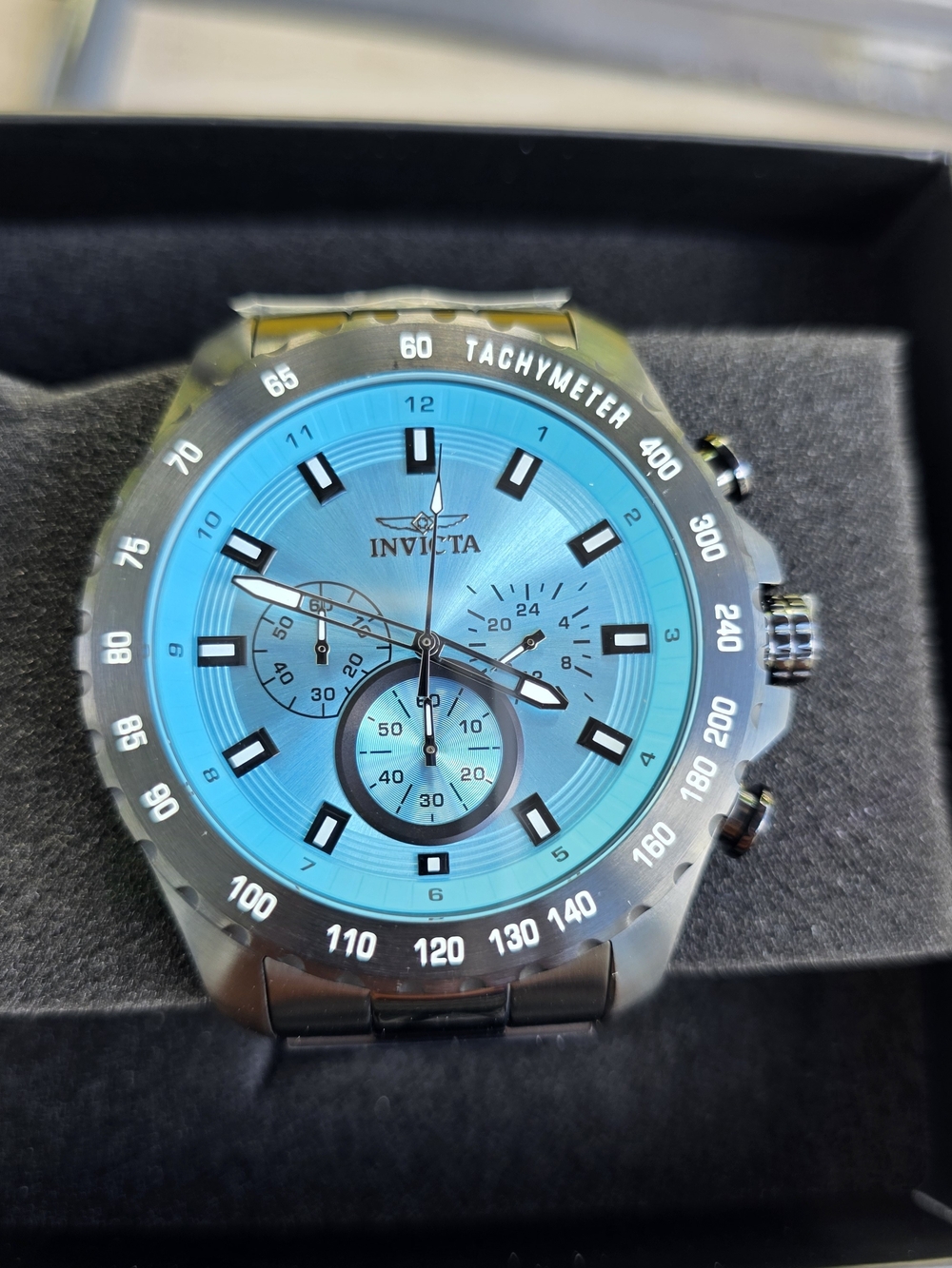 217.  Invicta Speedway Men Model 50563 - 48mm Stainless Steel